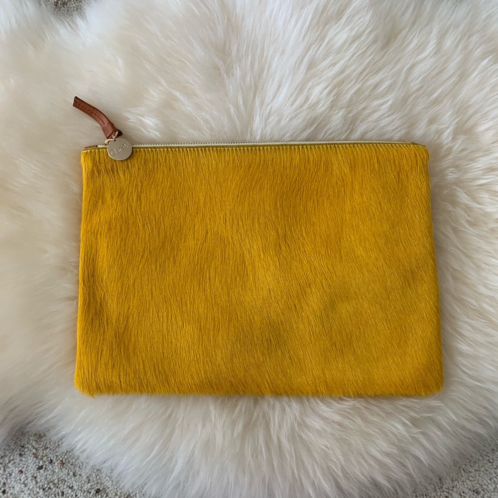 Clare V. Flat Clutch. Used once.